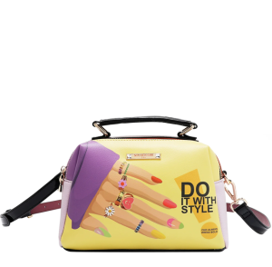 Комплект 2 чанти и портфейл Nicole Lee,Nail Polish