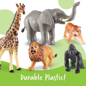 Learning Resources Животни, екзотични, 5 броя