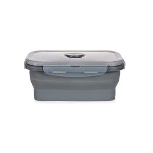 Кутия за обяд Kinvara, сгъваема, 540 ml, антрацит