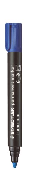 Маркер Staedtler Lumocolor 352, перманентен, объл връх, син