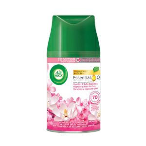 Пълнител за ароматизатор Air Wick Freshmatic, магнолия и череша, 250 ml