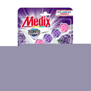Ароматизатор за тоалетна Medix WC Lavender, 55 g, 3 броя