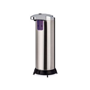 Диспенсър за течен сапун Berilo, безконтактен, 220 ml, сребрист