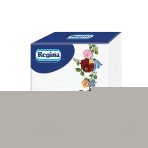 Салфетки Regina Flowers Kalocs, еднопластови, 33 х 33 cm, 45 броя