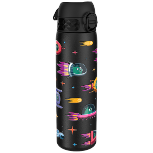 Бутилка за вода Ion8 Print, метална, 600ml, Space