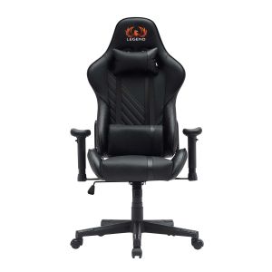 Геймърски стол RFG Get Legend, екокожа, Butterfly механизъм, полипропиленова основа, до 150 kg, черен