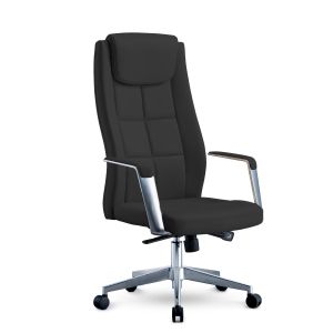 Директорски стол RFG BOGART HB, екокожа, до 150 kg, черен