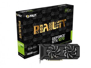 Реновирана видео карта Palit GeForce GTX 1070 8GB