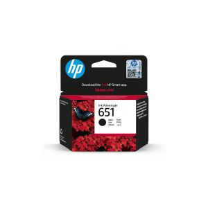 Оригинален патрон HP C2P10AE, NO651, 600 страници/5%, Black