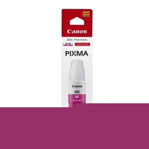 Оригинално мастило за принтер Canon GI-40M, 7700 страници/5%, Magenta