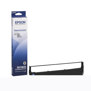 Оригинална лента за матричен принтер Epson Black LQ-300/350+/580, C13S015633