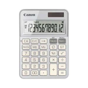 Настолен калкулатор Canon KS-125KB, 12-разряден, сребрист