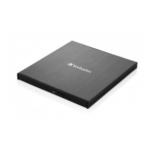 Записвачка за CD/DVD Slimline Verbatim, USB-C, черна