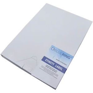 Етикети Bluering A4, 21бр на лист, 70х42,3mm