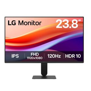 Монитор LG 24U41YA-B, 23.8'', Full HD, VA, LED, 120 Hz, 250 cd/m2, HDMI, 5 ms