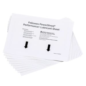Листове за шредер Fellowes 4025601, намаслени, 10 броя
