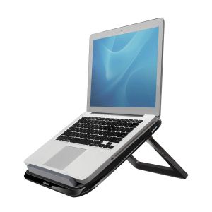 Стойка за лаптоп Fellowes I-Spire, охлаждаща, до 17'', черна