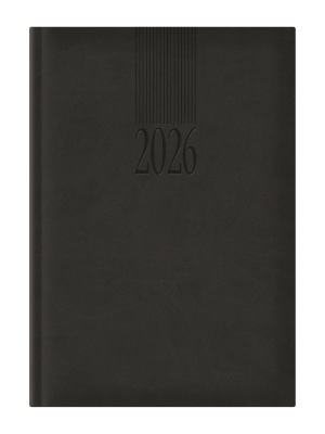 Календар-бележник Castelli Tucson A5, 2026, черен