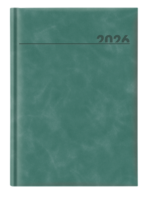 Календар-бележник Castelli Chia 894 A5, 2026, тюркоаз