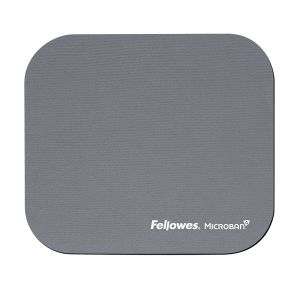 Пад за мишка Fellowes Microban, антибактериален, 2 mm, сив