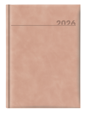 Календар-бележник Castelli Chia 894 A5, 2026, пудра