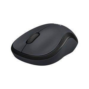 Мишка Logitech M220, USB, безжична, безшумна, 3 бутона, AA, черна