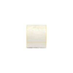 Етикети за термопринтер Еко, 56 x 43 mm, шпула 25 mm, 600 броя в ролка
