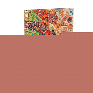 Paperblanks Тефтер Gaudi's Sun, Midi, широки редове, твърда корица, 72 листа