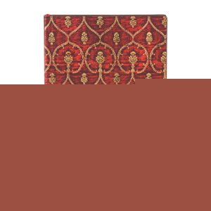 Paperblanks Тефтер Red Velvet, Mini, широки редове, мека корица, 104 листа