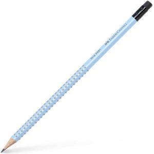 Молив Faber Castell B Grip 2001, с гума, Син