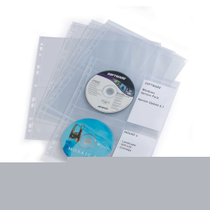 Durable Джоб за CD/DVD, с място за етикети, 10 броя