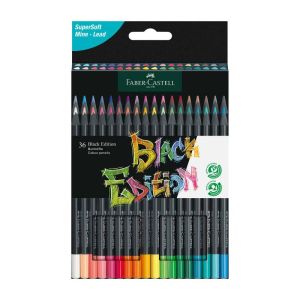 Цветни моливи Faber Castell  Black Edition 36 цвята