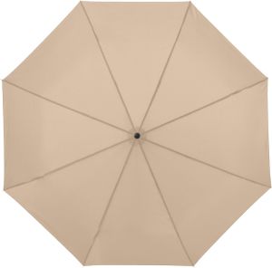 Чадър 21.5", сгъваем, бежов