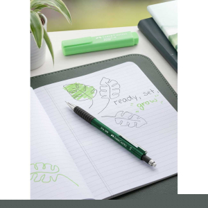 Faber-Castell Автоматичен молив Grip 1347, 0.7 mm, зелен