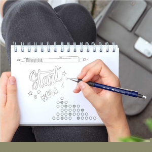 Faber-Castell Автоматичен молив Grip 1347, 0.7 mm, син