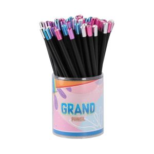 Молив Sazio Grand, HB, с блестящо камъче, асорти