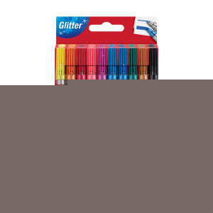 Faber-Castell Флумастери Glitter, двойни, 10 цвята