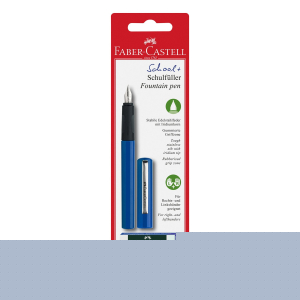 Faber-Castell Писалка, синя, с включени 6 патрончета