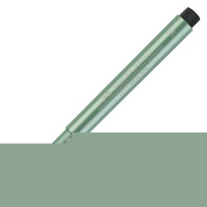 Faber-Castell Маркер Pitt Artist Pen, объл, 1.5 mm, металик, зелен