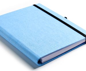 Бележник със скрита спирала Тера, А5, светлосин