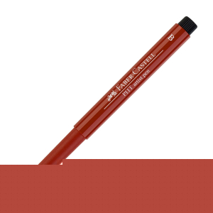 Faber-Castell Маркер-четка Pitt Artist Pen, B, № 192, индийскочервен