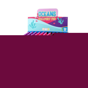 Химикалка Sazio Oceans, автоматична, океан, 0.7 mm, асорти