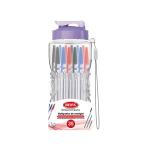 Beifa Гел ролер TA616-VQ01, в бутилка, 1.0 mm, 3 цвята, 35 броя