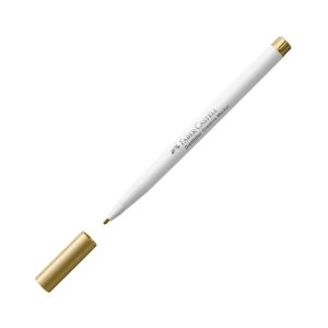 Faber-Castell Маркер Creative, объл, 1.5 mm, № 550, златист металик