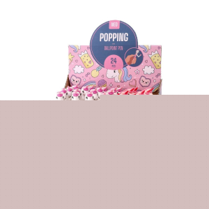 Химикалка Sazio Popping, еднорог, 1.0 mm, асорти