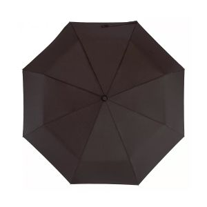 Office 1 Чадър, сгъваем, open-close, с гумирана дръжка, 97 cm, черен