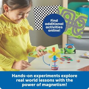 Learning Resources Комплект за изследване на магнетизма Stem Explorers