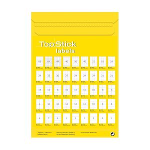 Top Stick Самозалепващи се етикети, A4, 192 х 38 mm, 7 броя, 100 листа