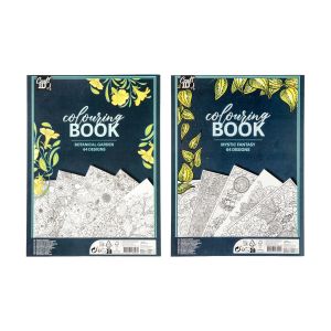 Craft ID Книжка за оцветяване, 32 листа, асорти, 48 броя