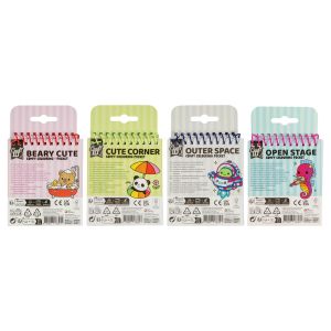 Craft ID Книжка за оцветяване Comfy Coloring, мини, асорти, 48 броя